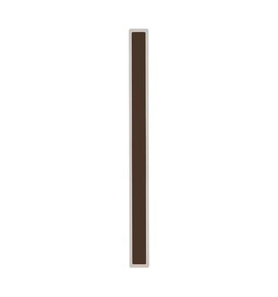 Vegglampe avlang Corten, LED 17W - 4000K, IP65, brukes inne og ute.