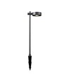6W LED hagelampe bedlampe, sort, 102,5 cm - IP65, RA90, 4000K, aluminium