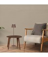 LED-lampe 4W - 4400mA batteri, 3000K, IP54, Cortenfarget hylster