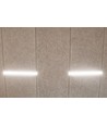 Trebetong/gips LED lysskinne 90 cm - 27W, Akustilight, innfelt, 24V