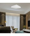 38W LED Designerlampe - 4000K, hvit, firkantet