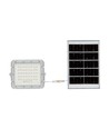 40W LED solcelle lyskaster - IP65, 4000K, inkl. solcellepanel og fjernkontroll