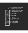 40W LED solcelle lyskaster - IP65, 4000K, inkl. solcellepanel og fjernkontroll