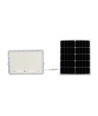 30W Solcelle LED lyskaster med fjernkontroll - 2600lm, IP65, 4000K, inkl. solpanel og batteri
