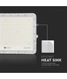 30W Solcelle LED lyskaster med fjernkontroll - 2600lm, IP65, 6400K, inkl. solpanel og batteri