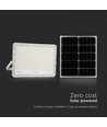 30W Solcelle LED lyskaster med fjernkontroll - 2600lm, IP65, 4000K, inkl. solpanel og batteri