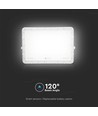 30W Solcelle LED lyskaster med fjernkontroll - 2600lm, IP65, 4000K, inkl. solpanel og batteri