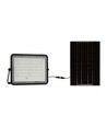 VT LED Solcelle Lyskaster 120W - 6400K, 12000 mAh Batteri, 3m Kabel, Smart IR Fjernkontroll, Hurtiglading