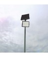 VT 180W - LED Solcelle Projektør, 4000K, 16000 mAh Batteri, 3m Kabel, Smart IR Fjernkontroll, Rask Lading
