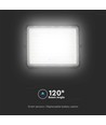VT 180W - LED Solcelle Projektør, 4000K, 16000 mAh Batteri, 3m Kabel, Smart IR Fjernkontroll, Rask Lading