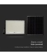 VT LED Solar Projektør 240W - 6400K, 20000 mAh batteri, 3m kabel, smart IR fjernkontroll, hurtiglading.