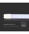 120cm / 18W T8 LED rør - Nano-plast, 103lm/W, IP20