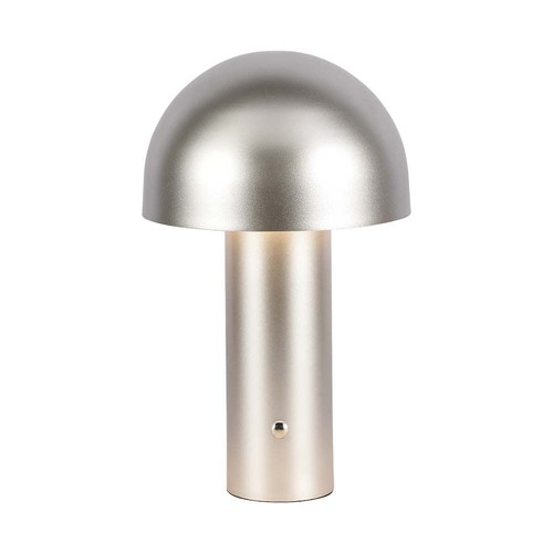 V-Tac oppladbar 3i1 bordlampe - Champagne/Gull, IP20, touch dimbar