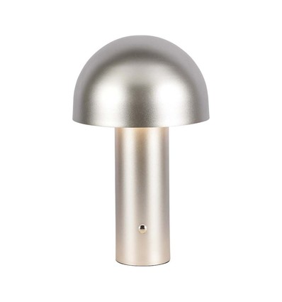 V-Tac oppladbar 3i1 bordlampe - Champagne/Gull, IP20, touch dimbar