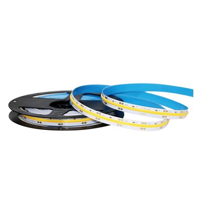 5m 10W/m COB-LED strip - 24V, 280 LED/m, IP20, 8mm bredde