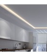 5m 10W/m COB-LED-stripe - 24V, 280 LED/m, IP20, 8mm