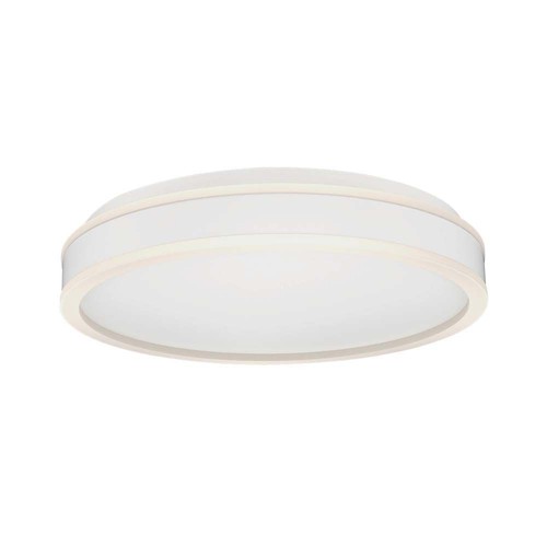 38W LED designer taklampe - Ø40cm, 4000K, hvit kant, inkl. lyskilde