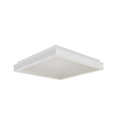 48W LED Designer Lys - Triac Dimbar, 4000K, Hvit, Kvadratisk