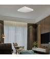 48W LED Designer Lys - Triac Dimbar, 4000K, Hvit, Kvadratisk