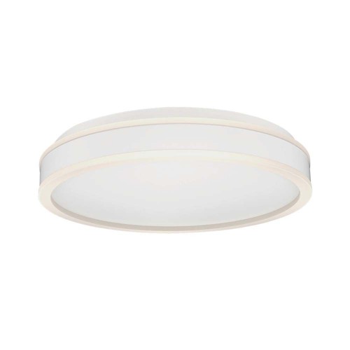 24W LED Designer Lys - 4000K, Hvit, Rund