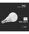 3,7W P45 LED Plastpære Samsung Chip 4000K E14