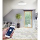 36W Smart Home rund LED taklampe - Tuya/Smart Life, virker med Google Home, Alexa og smartphones, Ø48,8cm, 230V