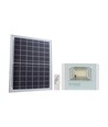 35W solcellepanel med LED lyskaster - 4000K, Hvitt Hus.