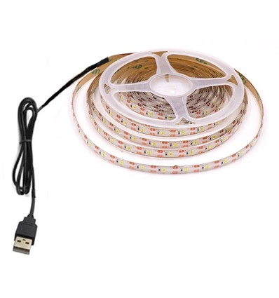 1m LED-strip til TV og PC - USB, 60 LED pr. meter