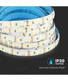 5m 20W/m LED strip, RA90 - 12V, 3000K, IP20, 120 LED pr. meter