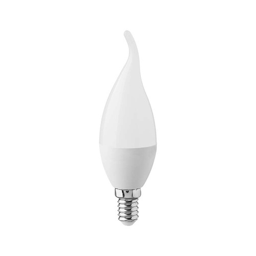 E14 3,7W LED kertepære - Flammeform, varm hvit, erstatter 30W