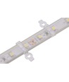 20 stk. klare festeklips til LED strip - Brukes til 10mm IP65 strips