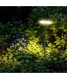 12W LED Hagespot - 150x800mm, 4000K, antrasitt, IP65