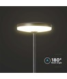 12W LED Hagespot - 150x800mm, 4000K, antrasitt, IP65