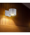 5W Vegglampe - 3000K, hvit, Hus, IP65