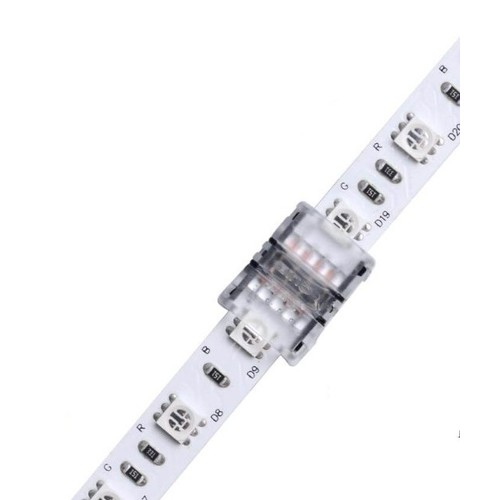 Samler til LED stripe - 10mm, RGB, IP20, 5V-24V