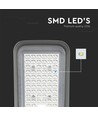 30W LED gatelykt - 6500K.