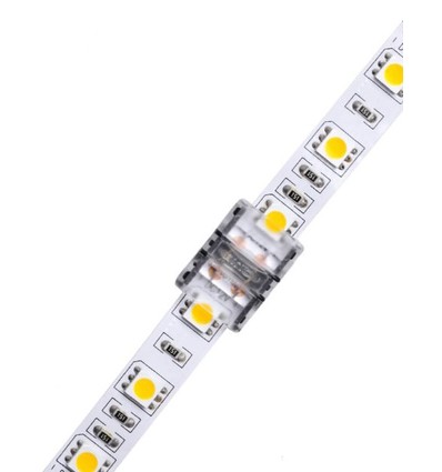 Samler til LED strip - 10mm, enkeltfarget, IP65, 5V-24V