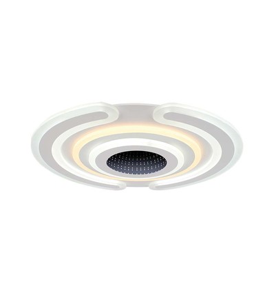 95W LED Smart dekorativ taklampe - 52x5cm, 3i1 dimbar+fjernkontroll