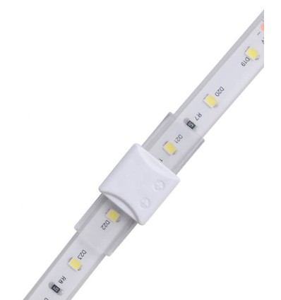 Vanntett samler til LED strip - 8mm, enkeltfarget, IP68, 5V-24V