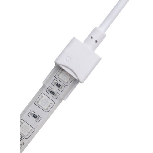 Vanntett startstikk til LED stripe - 10mm, RGB, IP68, 5V-24V