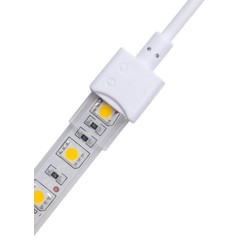 Enkeltfarget tilbehør Vanntett startstikk til LED strip - 10mm, enkeltfarget, IP68, 5V-24V