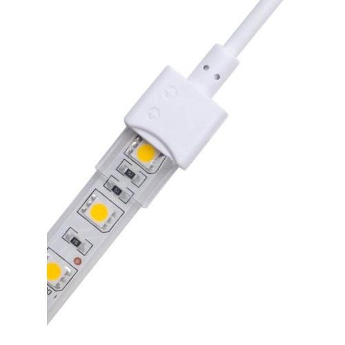 Vanntett startstikk til LED strip - 10mm, enkeltfarget, IP68, 5V-24V