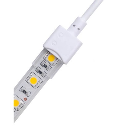 Vanntett startstikk til LED strip - 10mm, enkeltfarget, IP68, 5V-24V