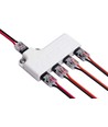 IDC 4-veis splitter - IP20, 5V-36V, 6A