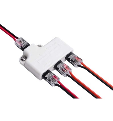 IDC 3-veis splitter - IP20, 5V-36V, 6A