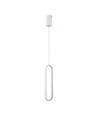 13W LED pendel, 40cm - Hvit, 4000K, 1500lm, IP20 innendørs
