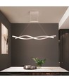 120cm 30W LED pendel, hvit - 115lm/W, 3000K, 120x100cm, inkl. lyskilde