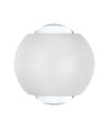 2W Vegglampe - LED COB, 2 Veis, 3000K, Hvit Hus