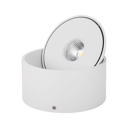 20W Overflatemontert Downlight - LED, COB, 3in1, Hvit, Hus.