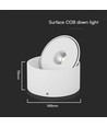 20W Overflatemontert Downlight - LED, COB, 3in1, Hvit, Hus.